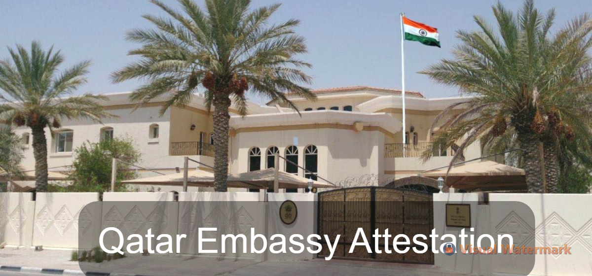  Qatar Embassy Attestation Procedure For Indians | PCC